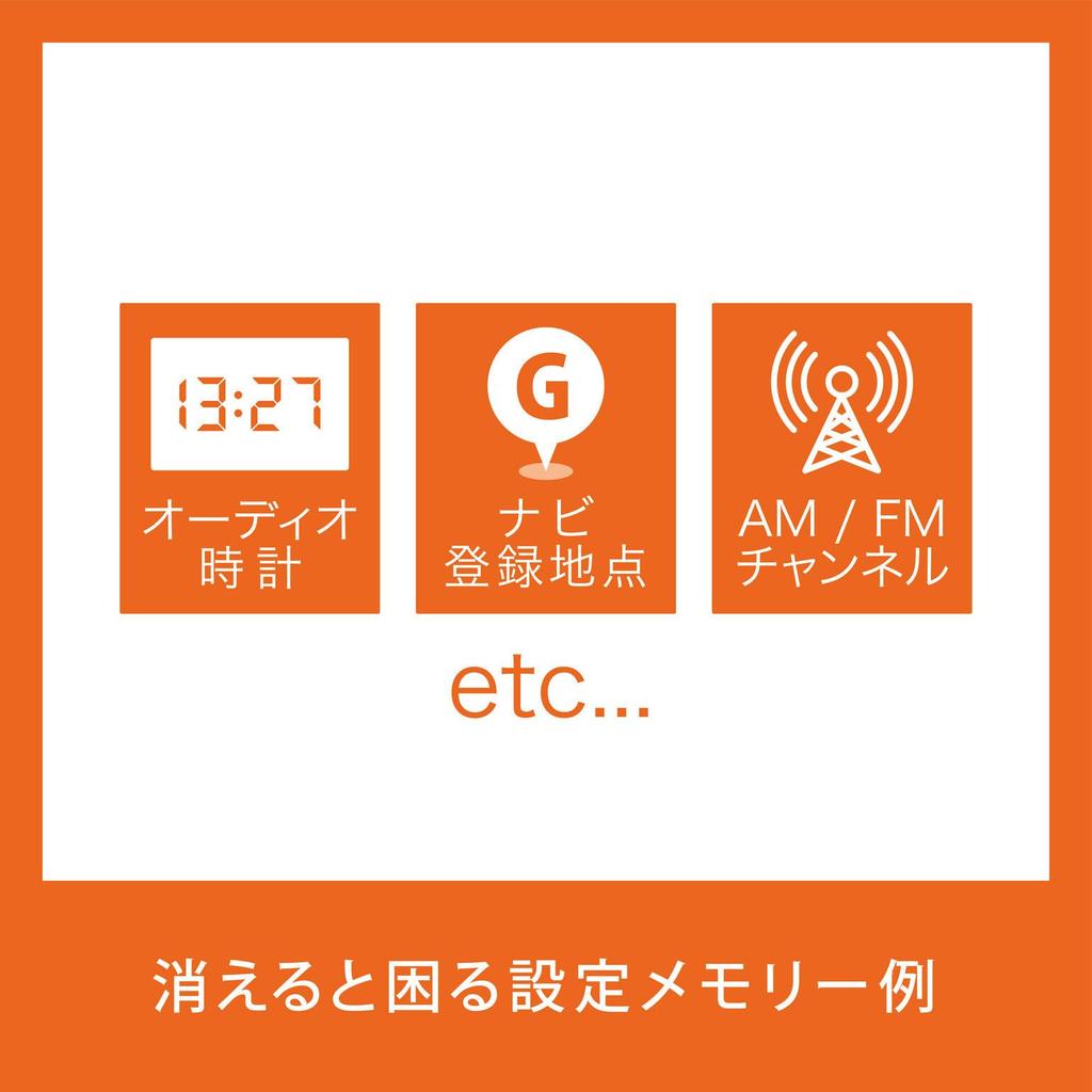 Carmate Memory Keeper USB Replacement OBDII Connector Powered Prevents Loss of Car Memory and SA203 Black (CARMATE) [Essential Item] Settings!