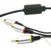 AV RCA 3RCA Ypbpr 5RCA Cable for PSP 2000 3000 Game Console Connect TV Audio and Video Wire Plug Adater Extend Line Length 3m