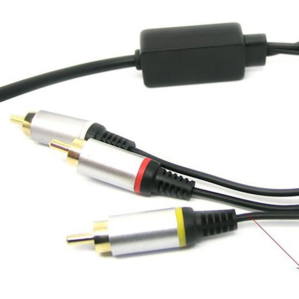 AV RCA 3RCA Ypbpr 5RCA Cable for PSP 2000 3000 Game Console Connect TV Audio and Video Wire Plug Adater Extend Line Length 3m