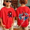 2026 Summer Spider Children's T Shirt Breathable Fabric Classic Character Patterns in A Cute Style Suitable Daily Playwear