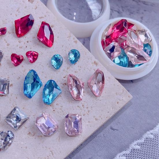 Stylové kamínky na nehty Vynikající pryskyřice DIY