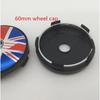 4pcs 56mm 60mm forMINI Car Emblem Wheel Hub Center Cap Badge Covers Sticker Decal Styling Accessories