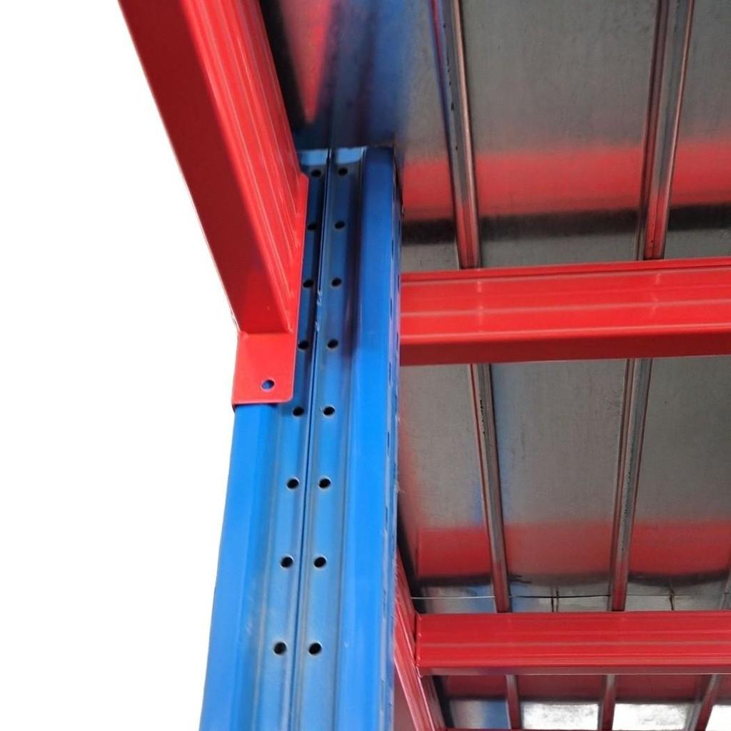 Lianyi Heavy-Duty Steel Two-Story Mezzanine Racking with Removable Partition