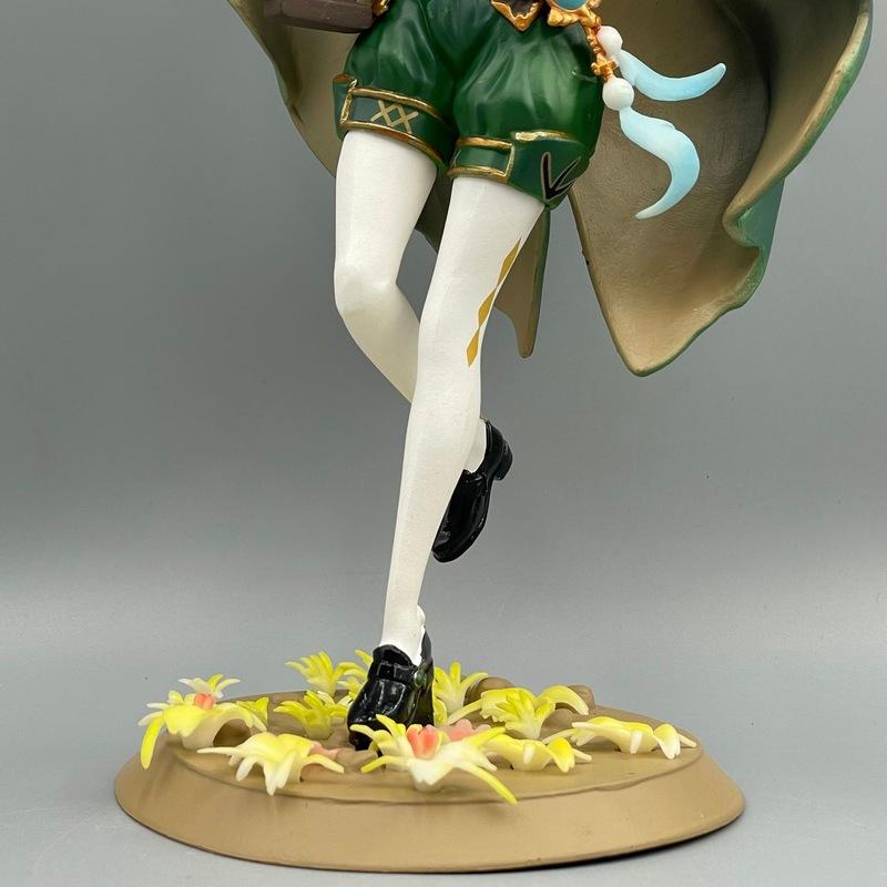 26cm Genshin Impact Venti Barbatos Standing Pose Figure Desktop Ornament Decor Anime Collectible Toys Statue Gift For Game Fans