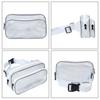NOTAG Transparent Waist Bag, Engineer Bag, PVC Pouch, Clean Bag, Anti-Static, Waterproof, Durable, Wide Gusset, Tool Bag, Clean Room, See-Through, Wor