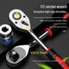 Extended Electric Air Impact Wrench Set with 8-32mm Hex Sockets