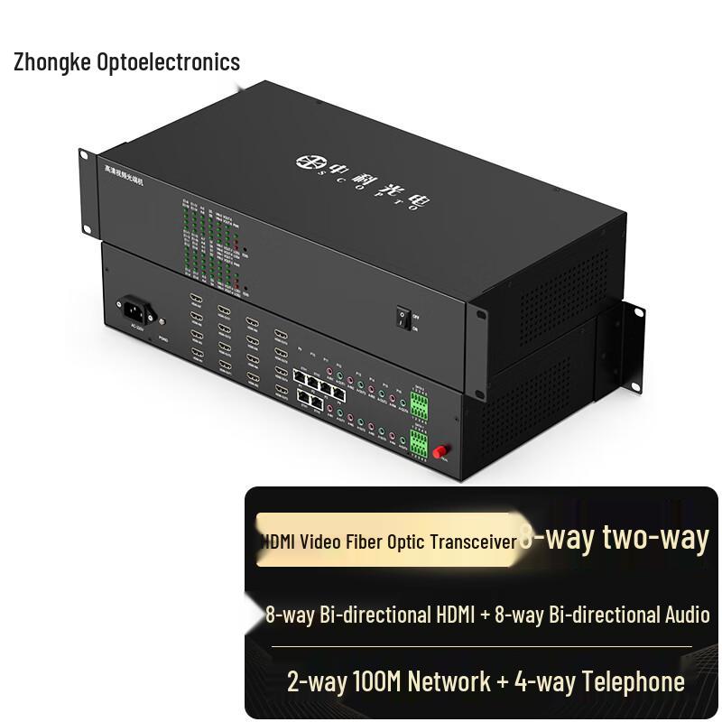 Zhongke Optoelectronics Full HD HDMI Video Optical Transceivers