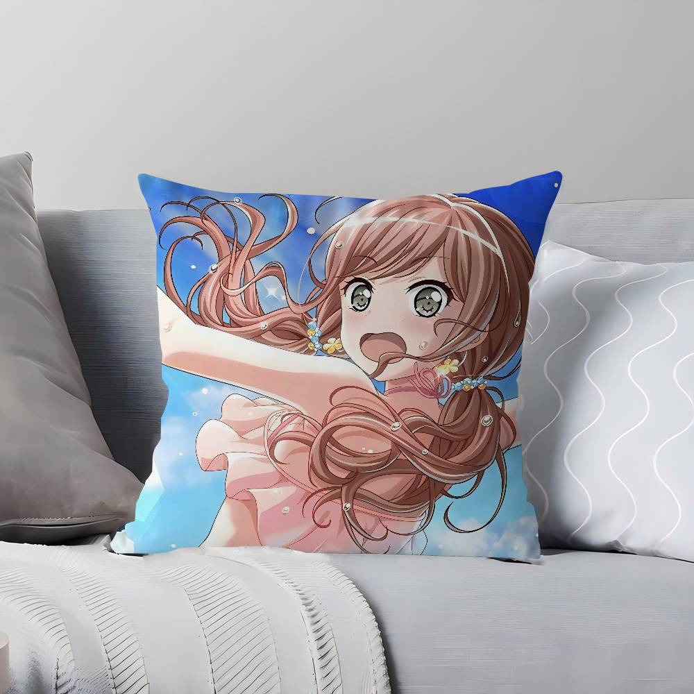 

I-imai L-lisa Pillowcase 45x45cm Cute Pillowcase Living Room Sofa Cushion Cover Bedroom Home Decoration Children s Gift 16x16Inch
