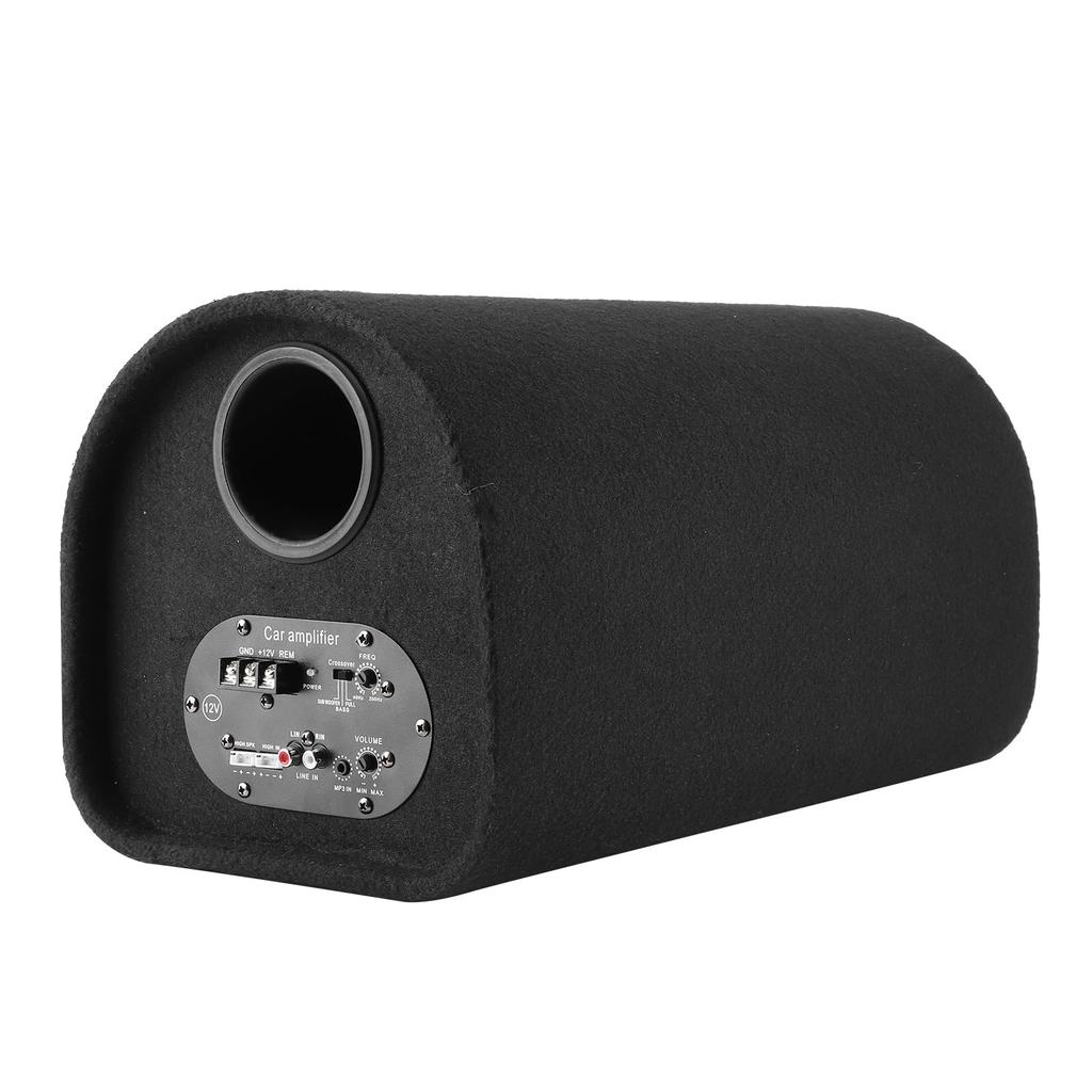 Car Subwoofer, 12V 600W Car Subwoofer, Car Bass Speaker, High-Power Audio Modification Amplifier
