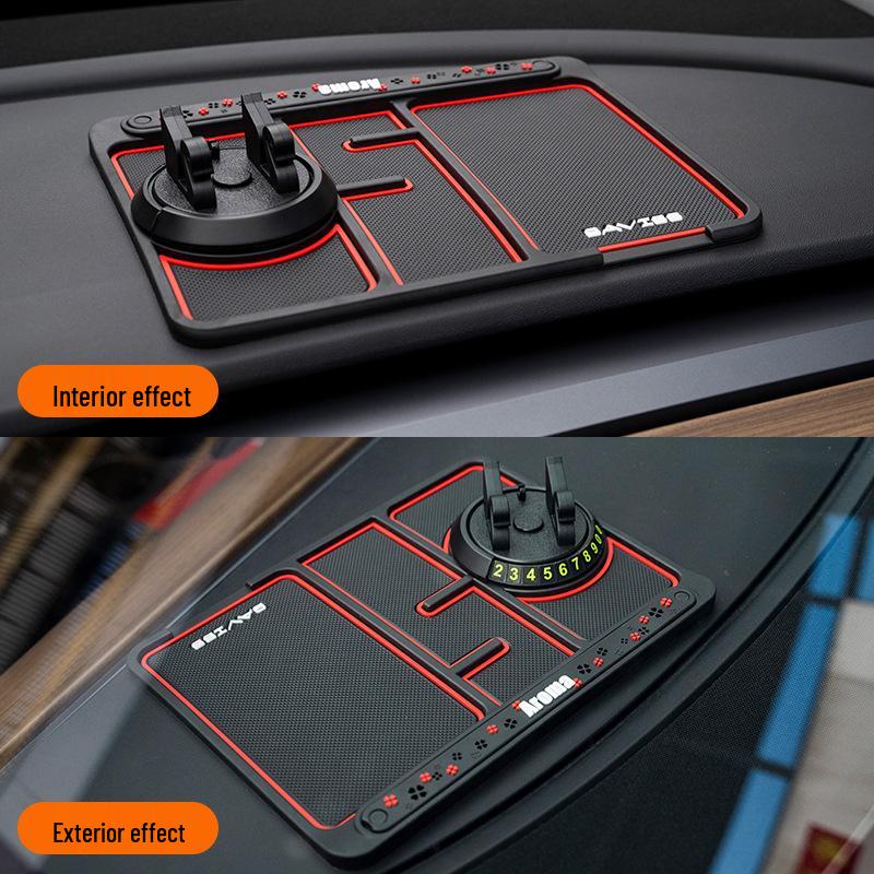 B-28 4v1 Aromaterapeutická protiskluzová podložka na telefon do auta