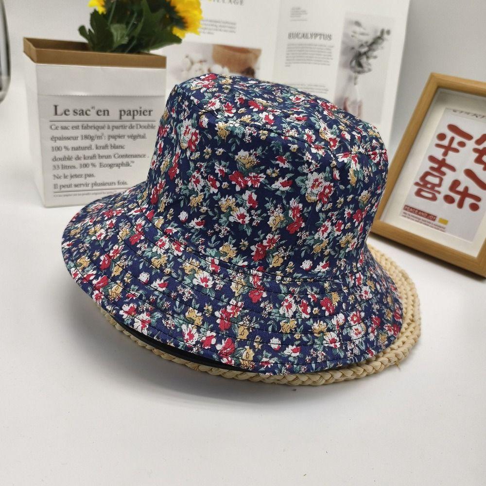 Outdoor Tea Picking Cap Women Agricultural Work Hat New Small Flowers Fisherman Hat