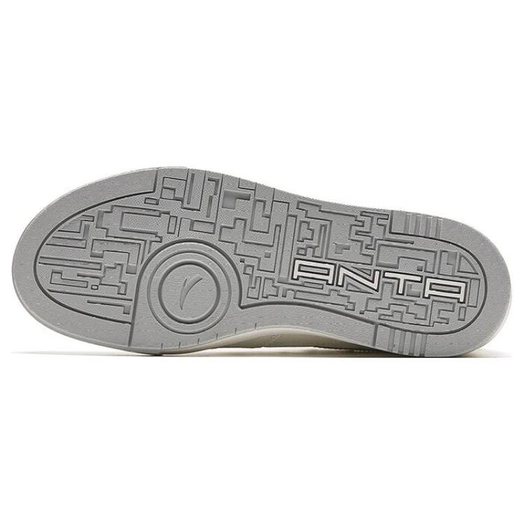 Anta Breathable Low top Skateboard Shoes Men's White 112338011-1
