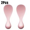 Tumbler Non-stick Rice Rice Spoon High Temperature Resistant ABS Household Vertical Non-injury Pot Rice Spoon Easy to Clean