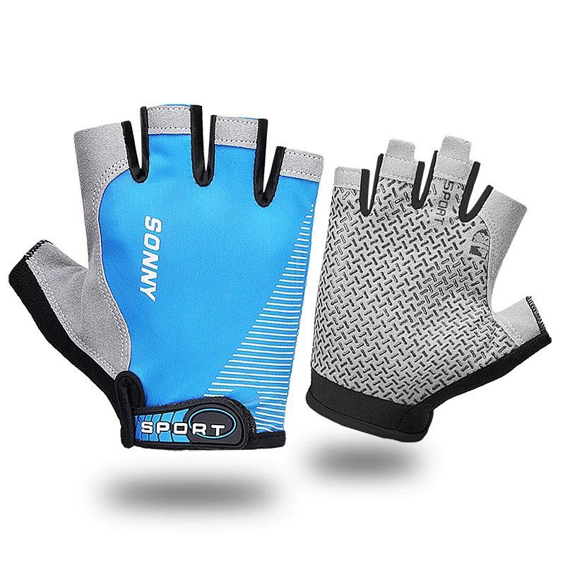 Unisex Parmaksız Bisiklet ve Balıkçılık Silikon Eldivenleri – Kaymaz, Dokunmatik Ekran Uyumlu, Güneş Korumalı