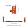 Retractile Ice Fishing Safety Picks Ice Awls Ice Breaking Fishing Safety Tool Fishing Safety Gear