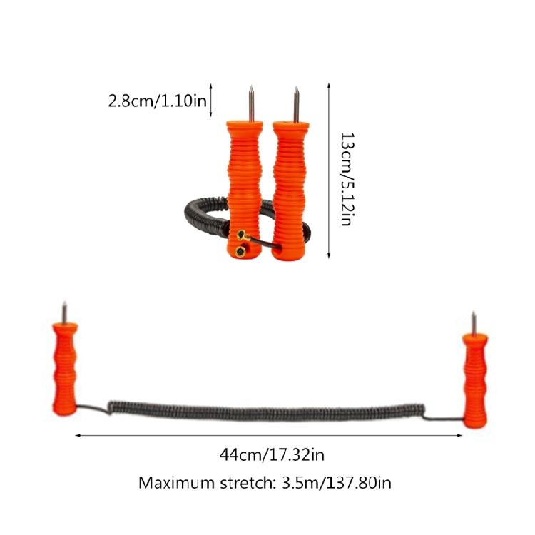 Retractile Ice Fishing Safety Picks Ice Awls Ice Breaking Fishing Safety Tool Fishing Safety Gear