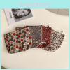 Vintage Floral Velvet Makeup Bag Casual Storage Pouch Ins Style Portable Travel Toiletry Bag