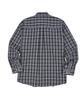 PALAP Unisex Seersucker Oversized Multi-Check Shirt_Pl24S5Sh039_Bkp