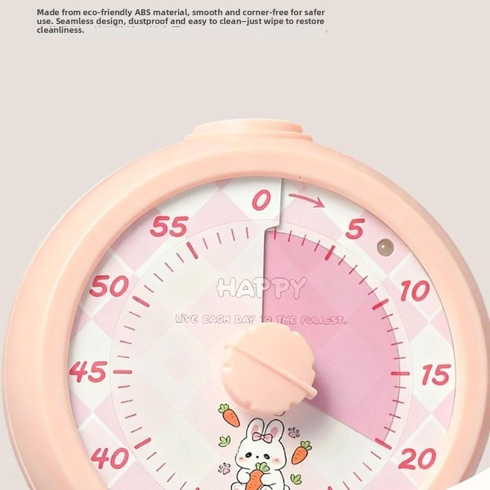Multifunctional Visual Timer Silent Operation Kitchen Timer Countdown Alarm Clock  Study Tool