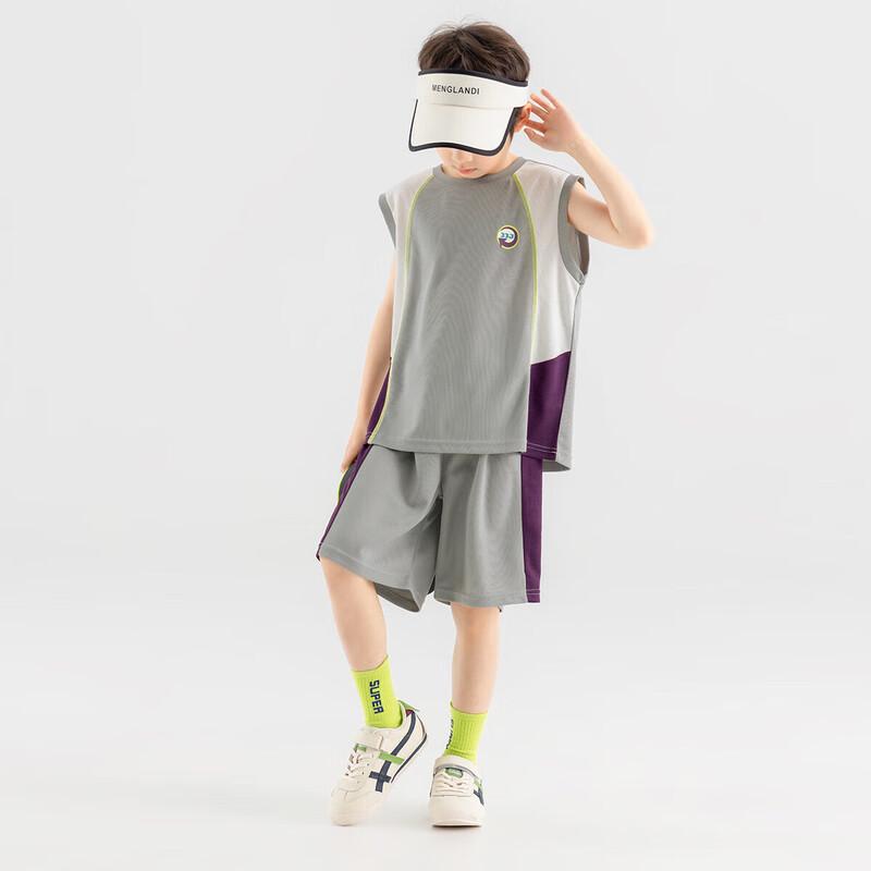 

Duoduoja Boys Summer Mesh Athletic Set 110