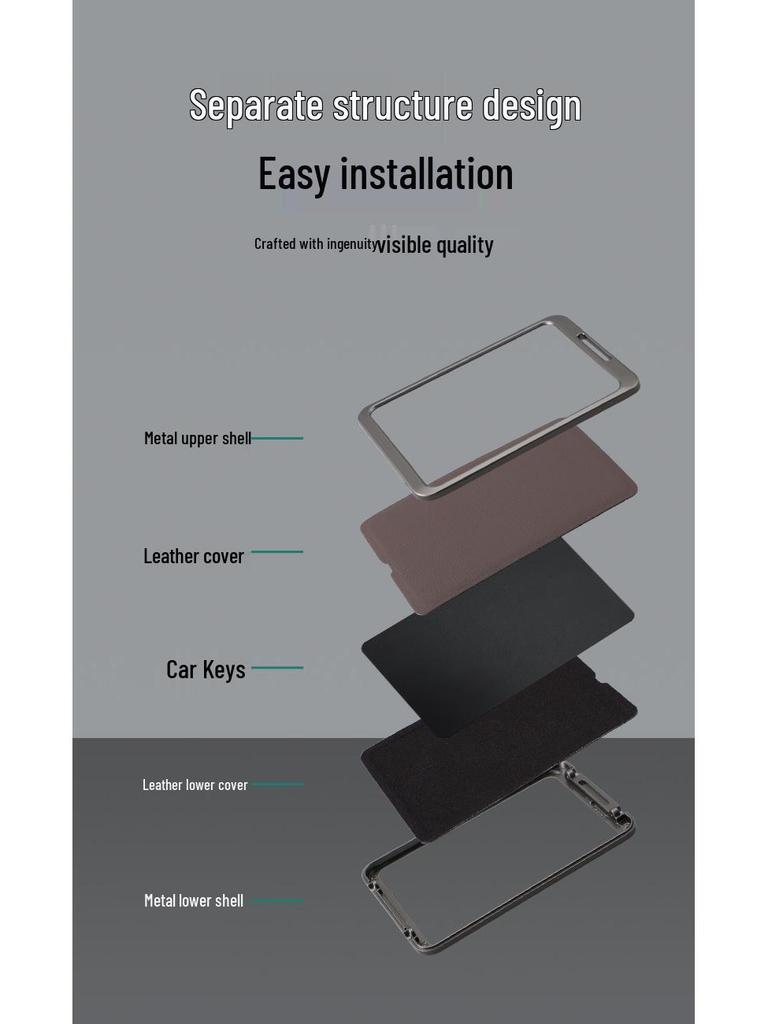 Compatible with 2023 Buick LaCrosse E5 Key Case NFC Holder, Protective Shell for Men and Women