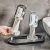 Toothbrush Holder with Dust Cover. Toothbrush Cup Holder with Drainage, Flow Guide, Storage Cup Holder. Home Multifunctional Dental Appliance Holder