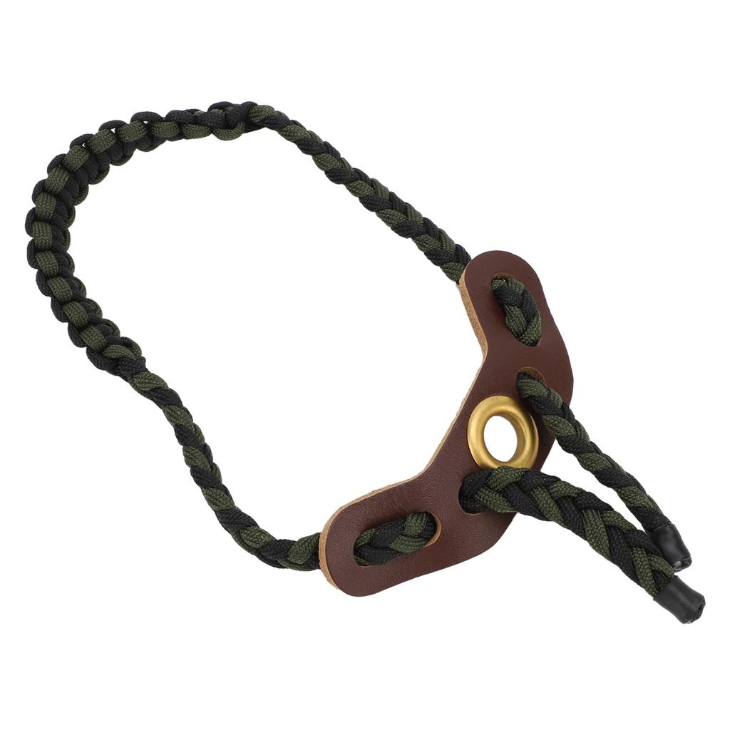 Bow Wrist Sling Universal Adjustable Protective Portable Woven Archery Wrist Strap for Competition