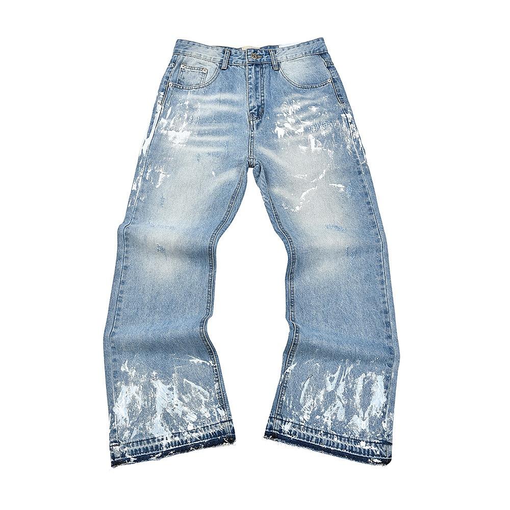 EastRogue Retro Streetwear Baggy Jeans Men Women Vintage Denim Pants
