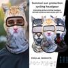3D Cat Mask Dog Tiger Cosplay Balaclava Motorcycle Full Face Hood Mask Skiing Hat Helmet Cute Headgear Hat Halloween Party Masks