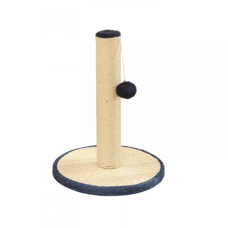 Cat Scratching Post With Natural Hemp Rope Durable Non-Shedding Toy Small Cats Simple Assembly
