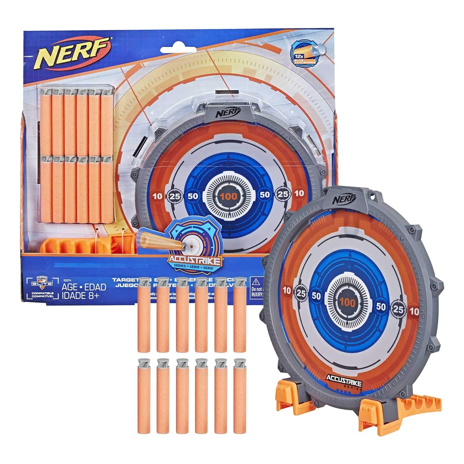 

Hasbro Nerf Elite Набор для стрельбы по мишеням E2274 Оригинал