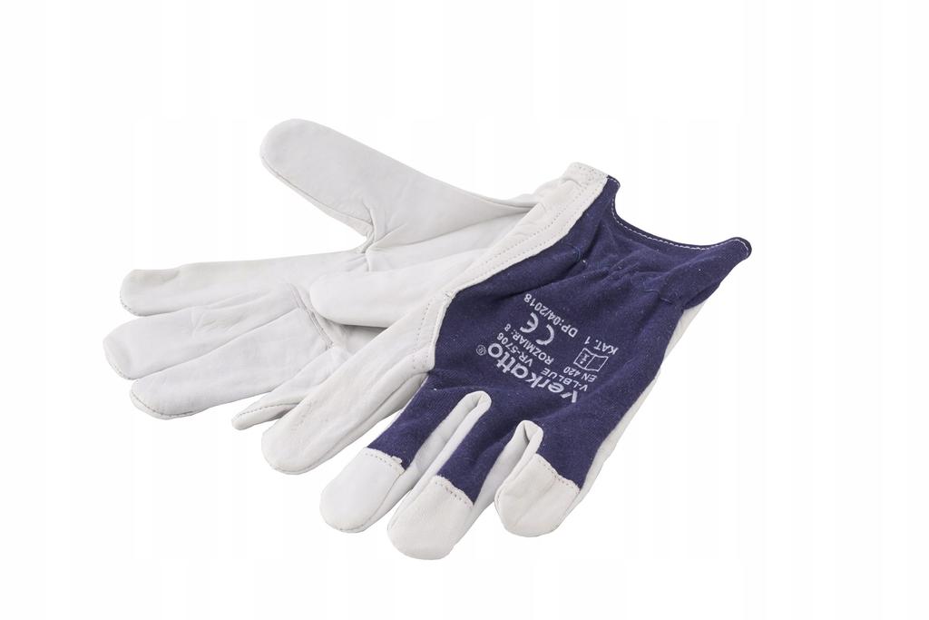 Rękawice Ochronne Skórzane Blue 11/Xxl
