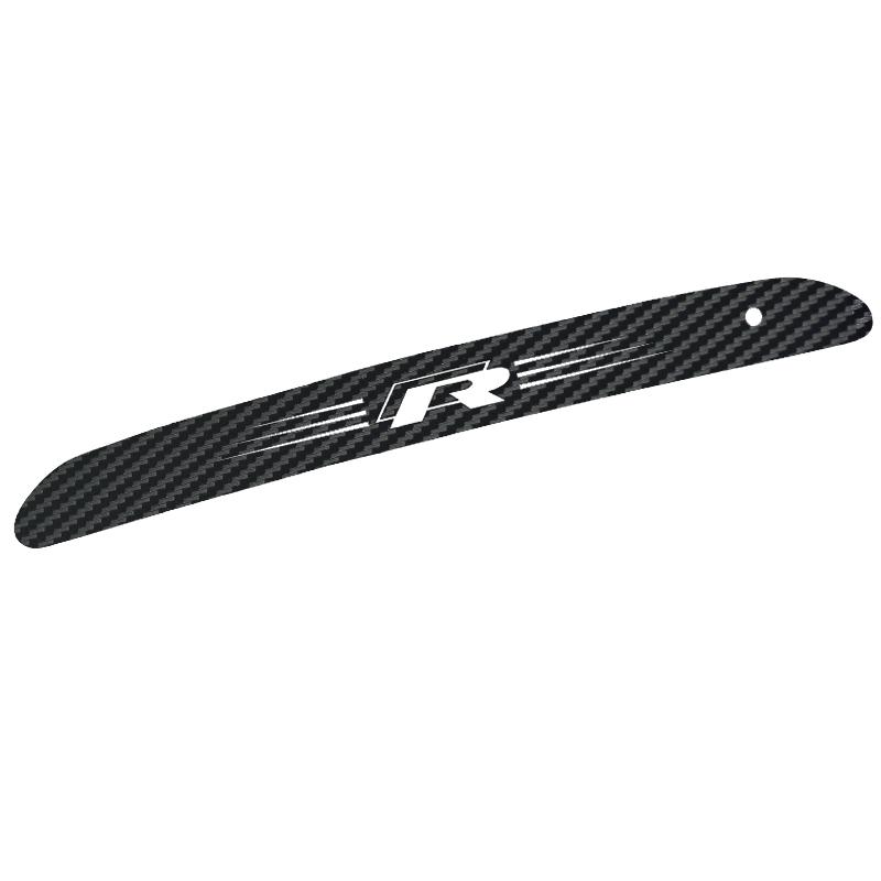 2026 New For VOLKSWAGEN VW Carbon Fiber Car High Brake Lights Lamp Sticker For Volkswagen GTI R-Line Polo T5 Golf Passat Scirocc