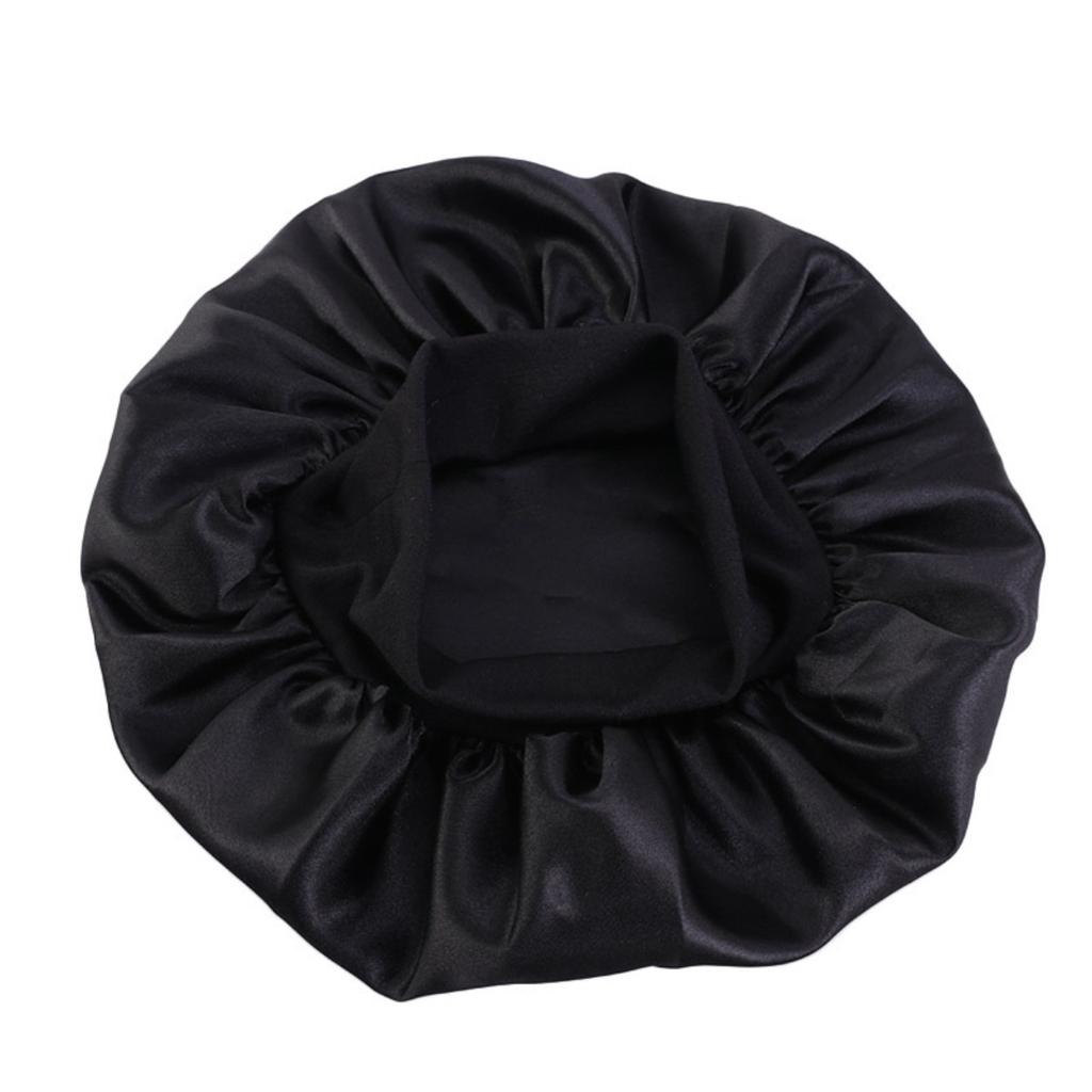Children's candy-colored elastic headband round hat, nightcap, comfortable and breathable baby hair care hat, shower cap K-21