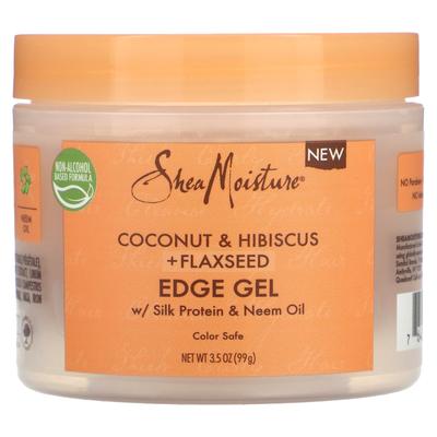 Edge Gel, Coconut & Hibiscus + Flaxseed, 99G(3.5Oz)