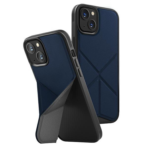UNIQ Transforma iPhone 14 Plus / 15Plus 6.7" Magclick Charging Case Blue/electric Blue