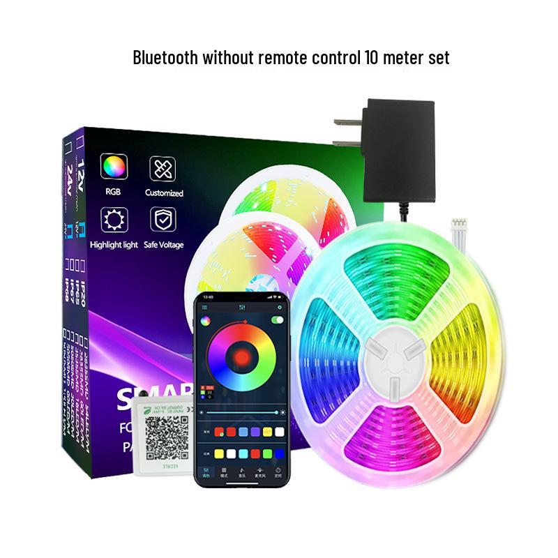 

Ultra-Thin RGB LED Strip Light with WiFi & Bluetooth - Sound-Responsive for Esports & Bedroom Ambiance Power-EU