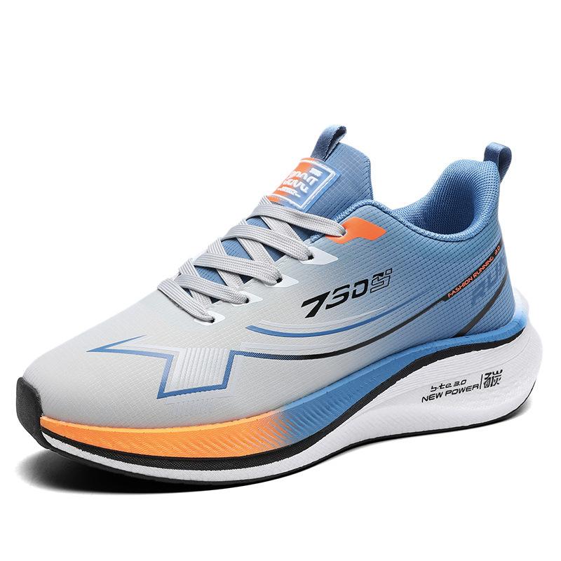 Fashion running shoes men's ultra-light 20 professional racing students breathable wear-resistant non-slip shock-absorbing sports running shoes autumn