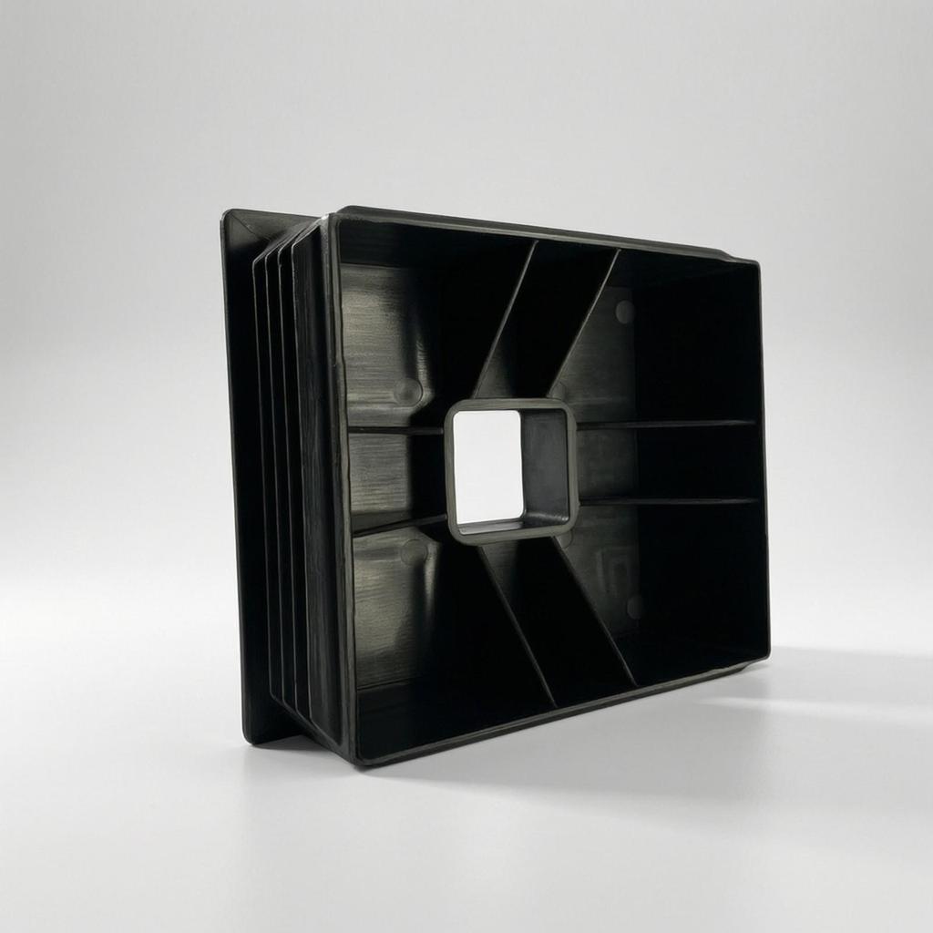 RV Accessories Guarding Square Bumper Cover with Central Opening Lightweight