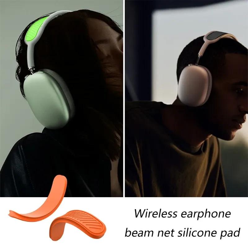 Suitable for Airpods Max Wireless Headset Multiple colors Silicone Headband Cover Washable Headband Cushion Protective Cover