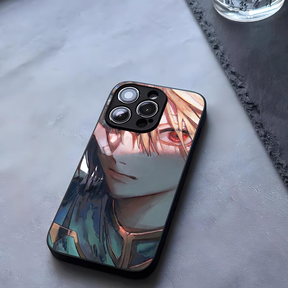 Anime Hunter X Hunters Kurapika Phone Case Tempered Glass For IPhone 17 13 14 16 12 15 11 Pro Max Plus Mini X XR SE2020 Coque