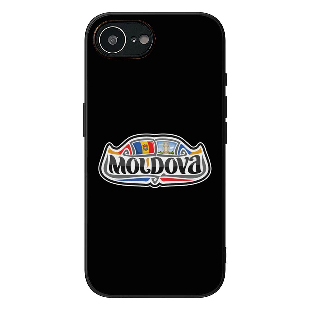 

Cover for Apple iPhone 16 15 14 Plus 13 12 Mini 17 Pro Max + ProMax 16E Air 16+ 15+ Coque Phone Case Republic of Moldova Flag iPhone 14 Pro