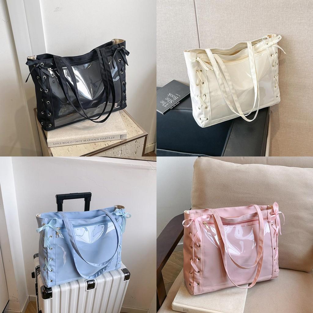 Stylish Large Capacity Tote Bag For Women With Sweet Japanese Design And Trendy Fashion