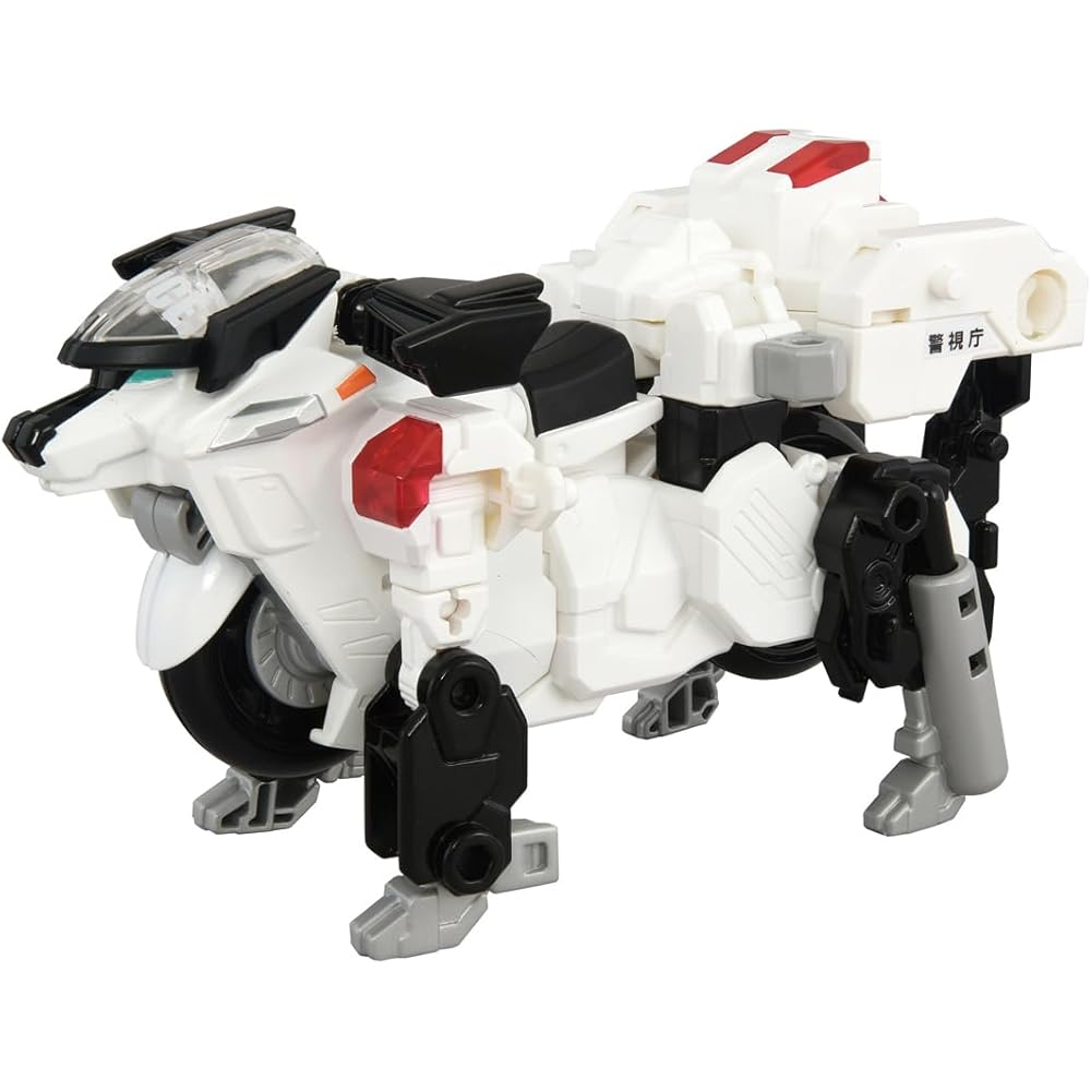 

Takara Tomy Tomica Job Labor Deca Ride Armor Police Dog Mini Car Toy for Ages 3 and Up