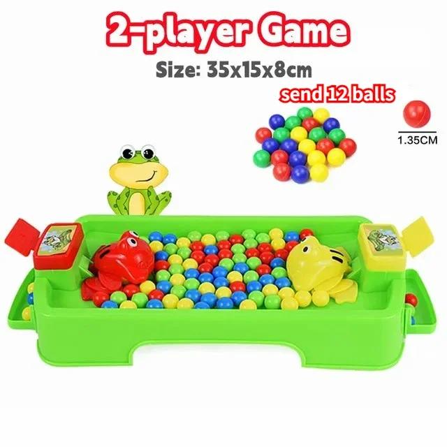 Fun Frog Eats Beans Kids Toys Table Board Game Parent-child Interaction Amuse Decompression Educational Games Children Toy Gifts