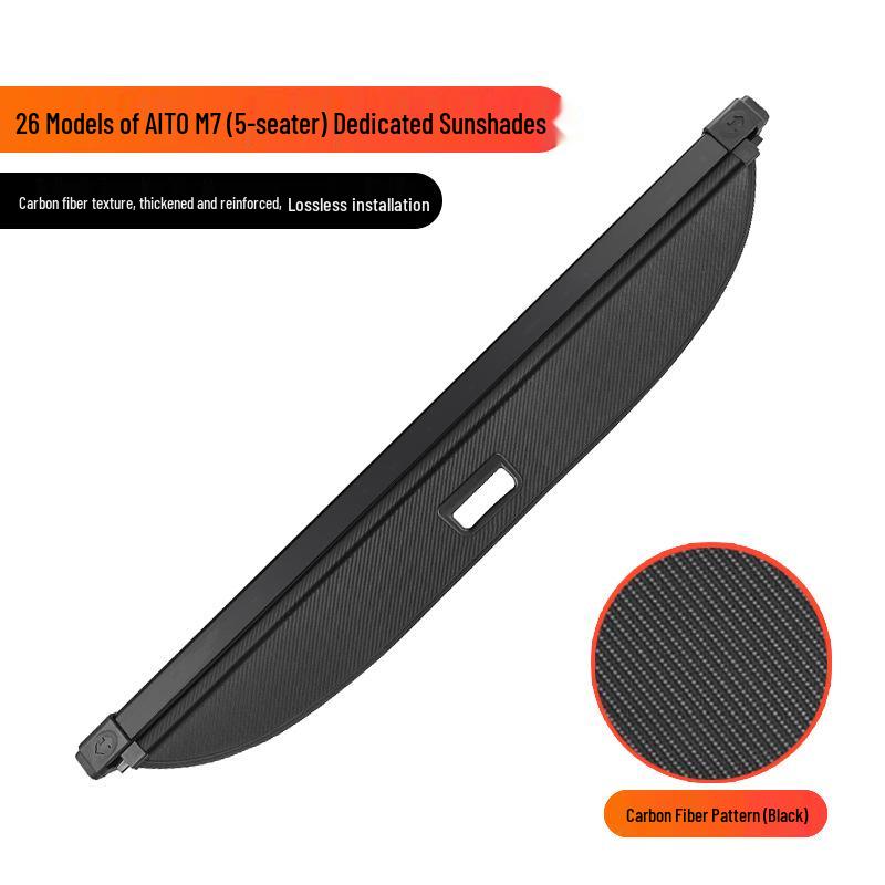 Luxeed R7/Hozon S9T Trunk Sunshade & AITO M7/M5 Cargo Cover