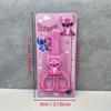 Disney Stitch Creative Scissors with Case Safety Paper Knife, Holiday Gift, Stitch Mini Scissors with Case