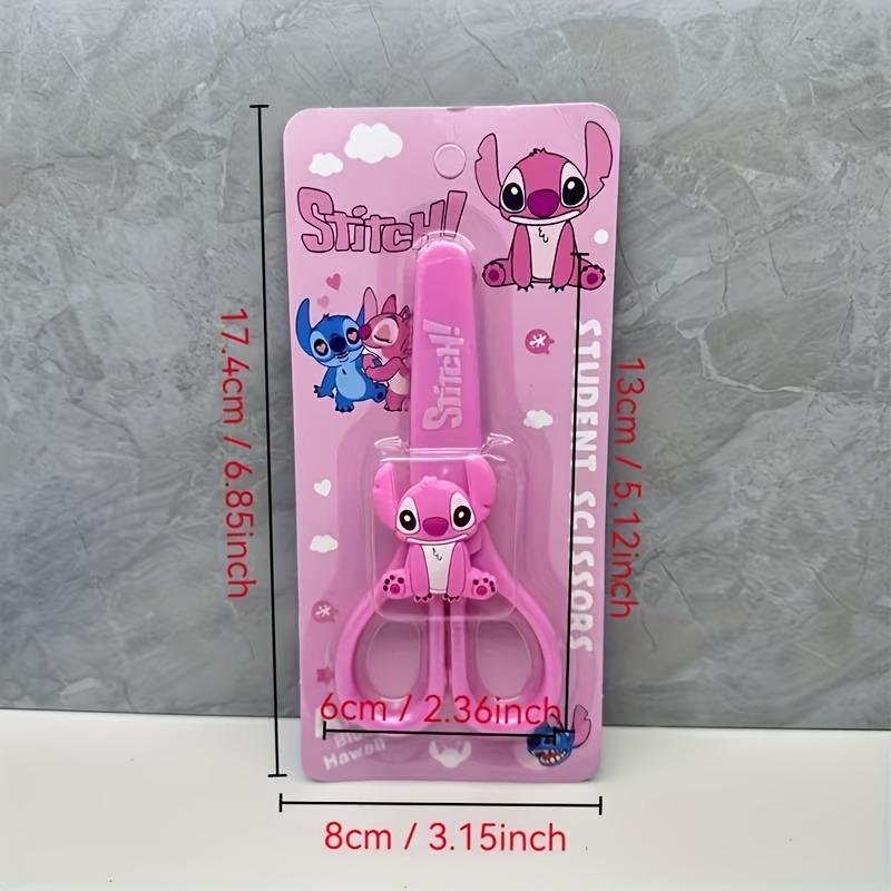 Disney Stitch Creative Scissors with Case Safety Paper Knife, Holiday Gift, Stitch Mini Scissors with Case