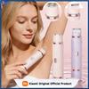 Elektrische Scheerapparaat voor Vrouwen 2-in-1 Haar trimmer voor Bikini Gebied Draadloos Waterdicht Oplaadbaar Nat/Droog Gebruik Dubbelhoofd Afneembaar Scheermes