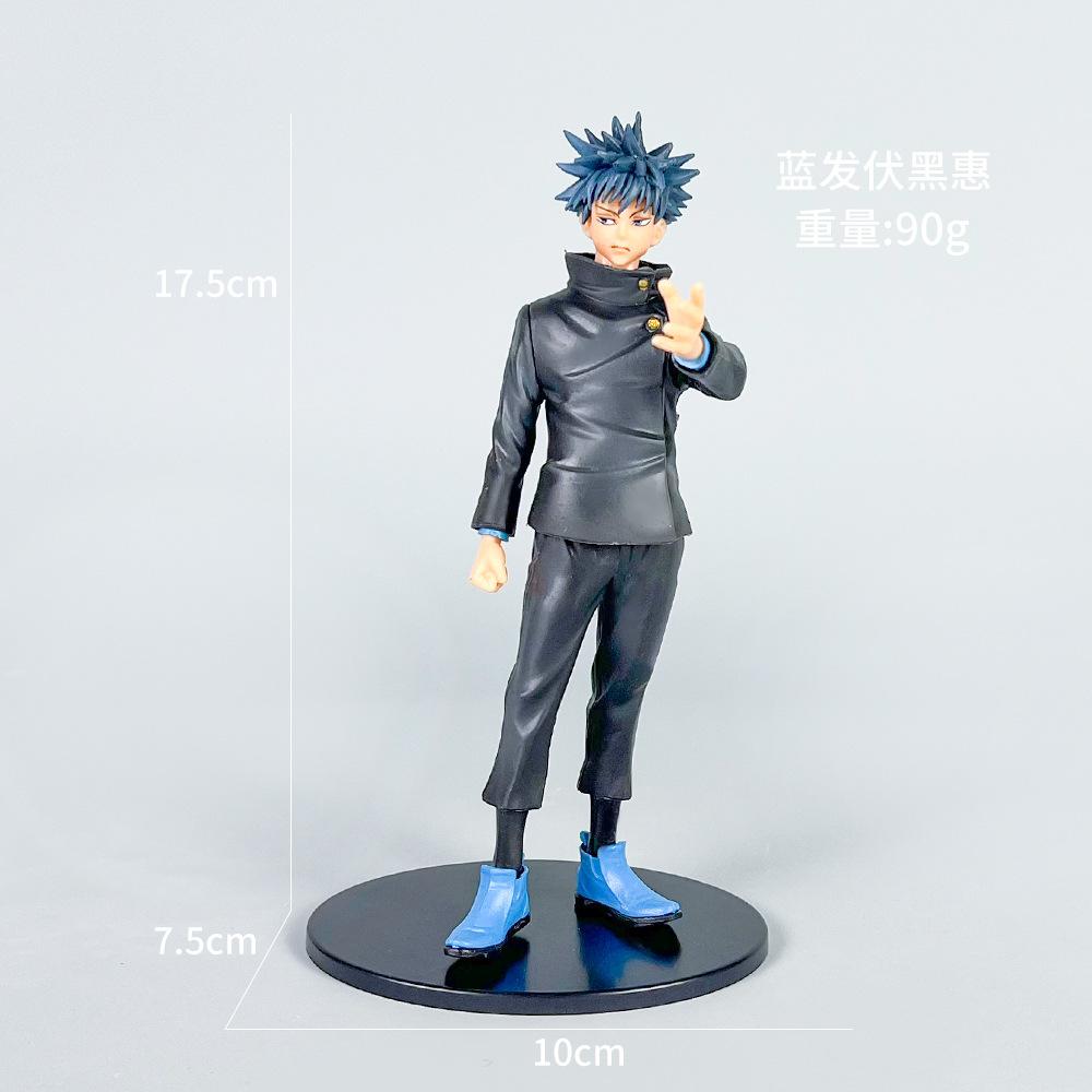 Jujutsu Kaisen Anime Modell Stehende Haltung Gojo Satoru Fushiguro Megumi Statue Spielzeugpuppe PVC Dekoration Kindergeschenk